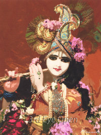 Krishna "Loving the World into Love"  Fine Art Print