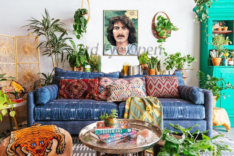 George Harrison “Soul Searcher”          Fine Art Print