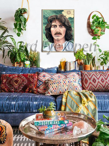 George Harrison “Soul Searcher”          Fine Art Print